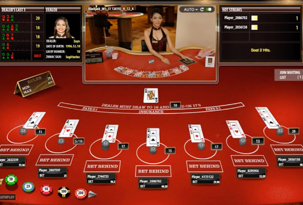 live blackjack